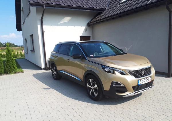 Peugeot 5008 cena 89999 przebieg: 104000, rok produkcji 2017 z Katowice małe 436